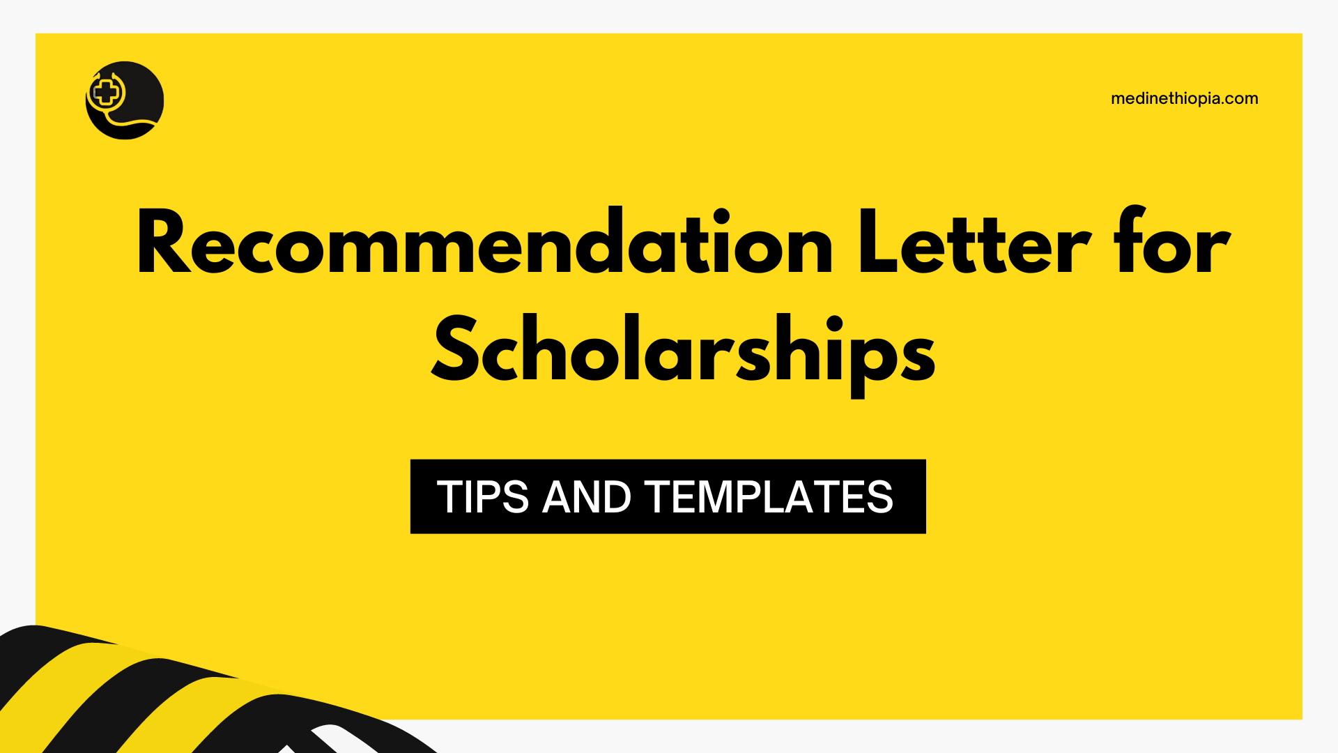 Recommendation Letter for Scholarships
